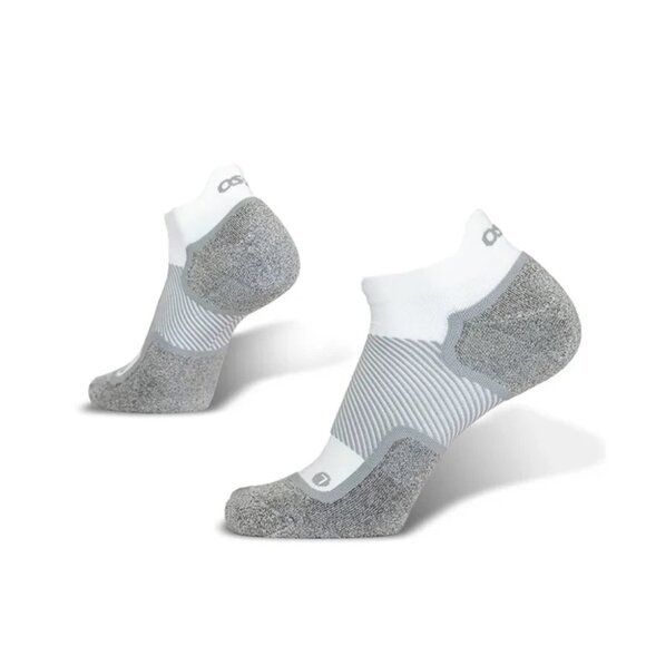 OS1st WIDE Wellness Performance Socks | No Show Black, White OS1-38541WX - Picture 1 of 4